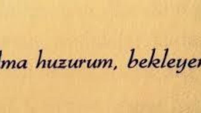 Sizin de geç kaldığınız oldu mu?