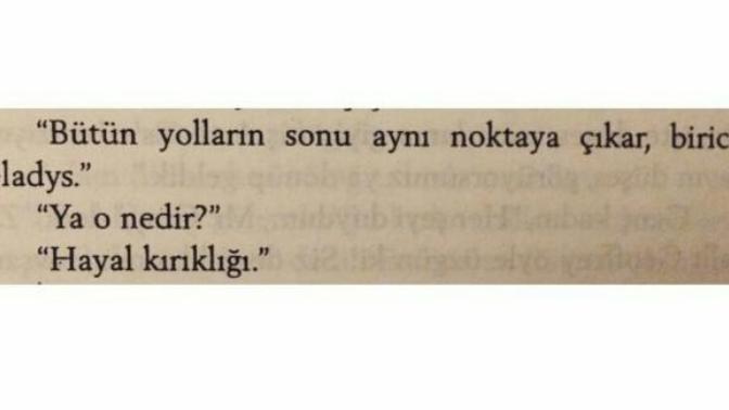 Hiç ‘hayal kırıklığı’ yaşadınız mı?