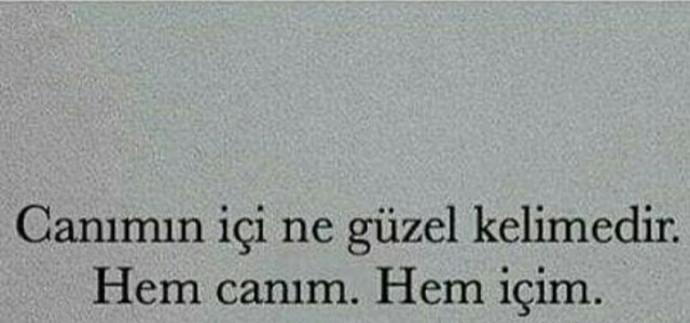 “Canımın içi” dediğiniz biri var mı?