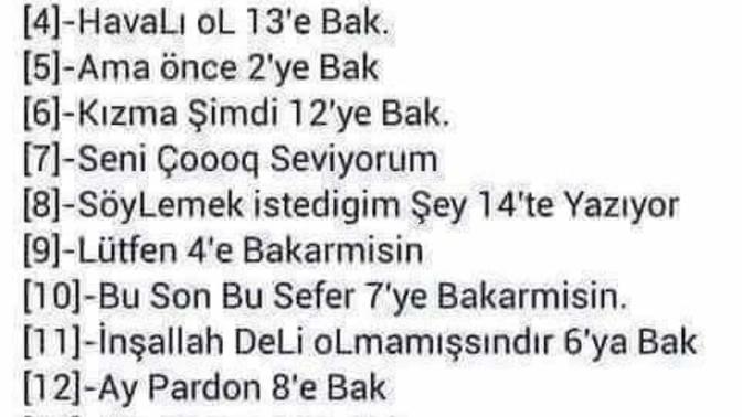 Delilik testi yapalımmı ;) Sabredebilen gelsin?