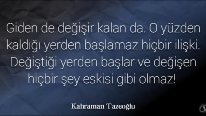 Biten bir ilişkiye tekrar başlandığında, her şey eskisi gibi olabilir mi?