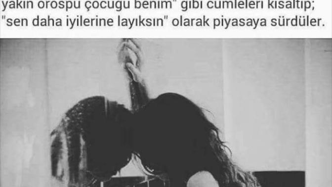Eveeeeet 'SEN DAHA İYİLERiNE LAYİKSİN' hadi bu cümleyi açalım :) ?