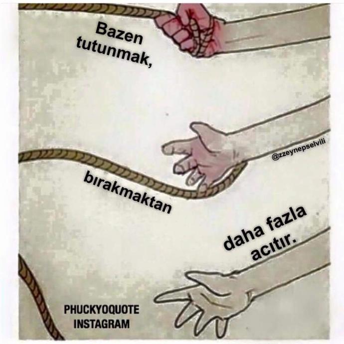 Bazen tutunmak bırakmaktan daha fazlı mı acıtır?