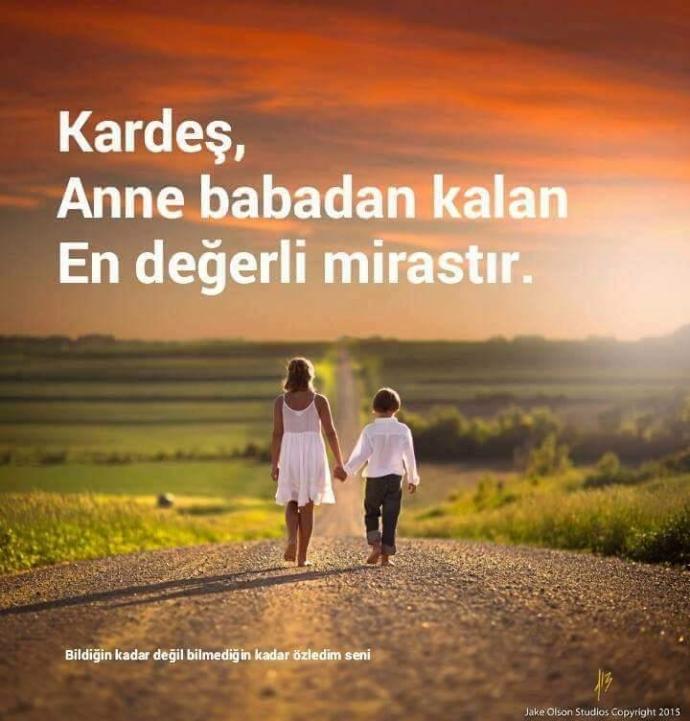 Sizce kardeş nedir?