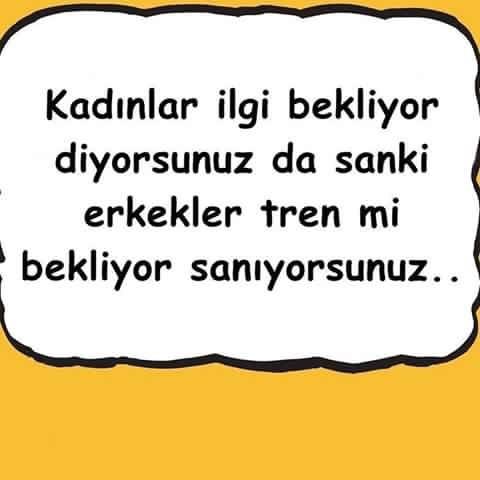 Sizce kadınlar ilgi bekliyorda erkekler ne bekliyor?