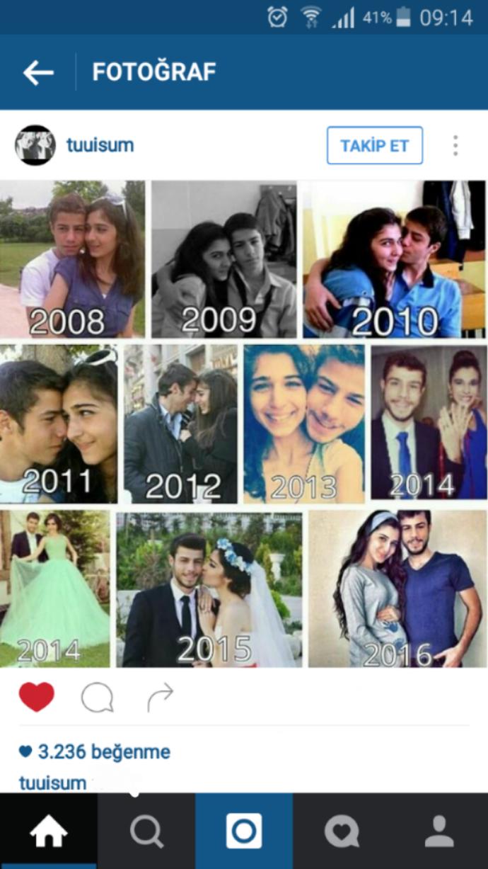 Ne güzel bir tablo değil mi 👫💑💏👪 ?