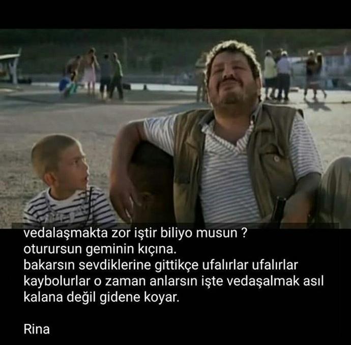 Vedalaşmak; gidene mi koyar, kalana mı?