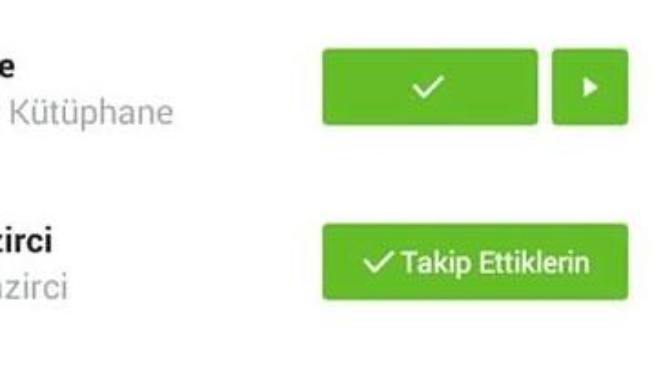 İnstagram da bazılarında takip ediliyor ve tik işareti, bazılarında onay yani tik işareti ve ok var neden? resimli?