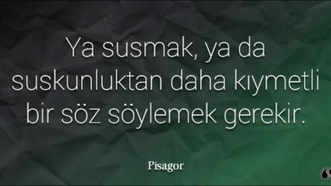 Suskunluk neyi ifade ediyor senin için?