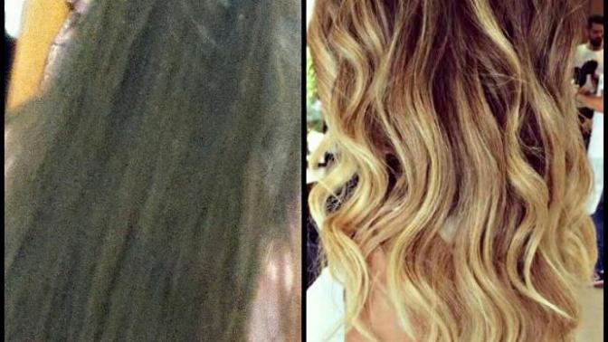 Ombre yaptıranlar yardımm?