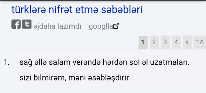 Azeriler Türklerden neden nefret eder?