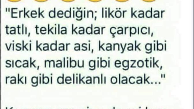Erkek dediğin nasıl olmalı sizce?