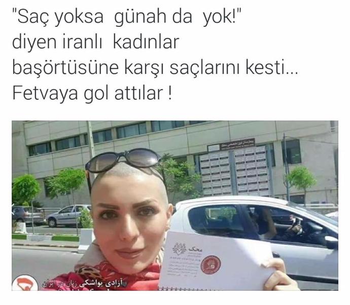 Saç yoksa günahda yok diyip saçlarını kazıttılar, ne düşünüyorsunuz?