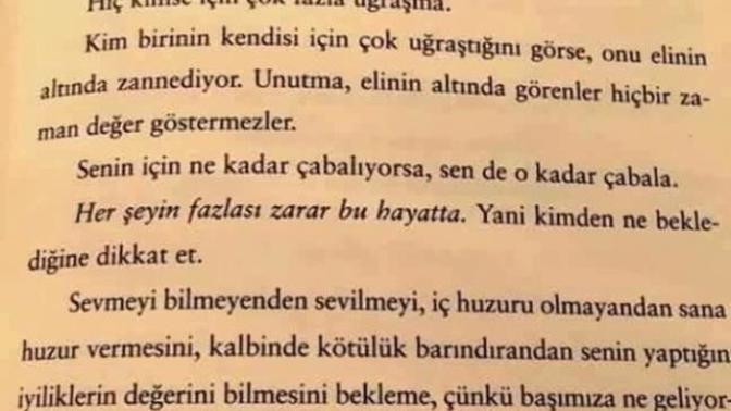 "Her şeyin fazlası zarar mı? " Siz fazla olduğuna nasıl karar veriyorsunuz?