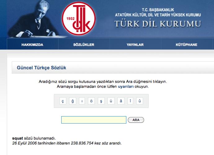 TDK (Türk Dil Kurumu) Squat' a nasıl bir karşılık bulmalı sizce, önerileriniz nelerdir?
