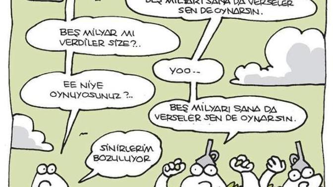 Deli karikatürleri çok sempatik olmuyor mu?