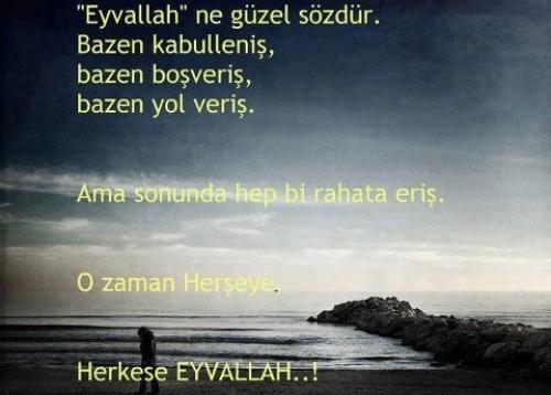 Her Şeye  Mi Eyvallah Dersiniz ?
