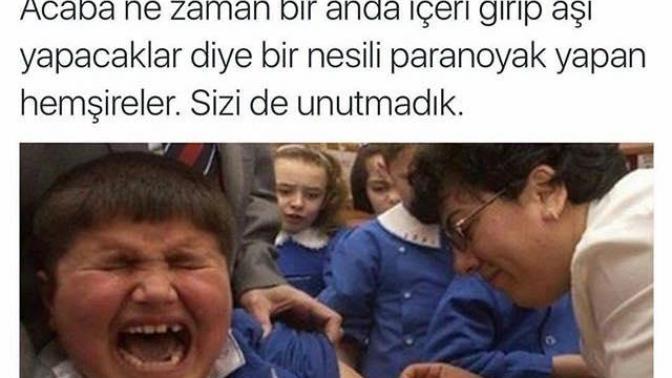 İlkokulda Baskın Yapıp Aşı Yapacağız Diyen Hemşirelerden Korkar Mıydınız (Bir nesil'in acımasızca aşılanması) ?