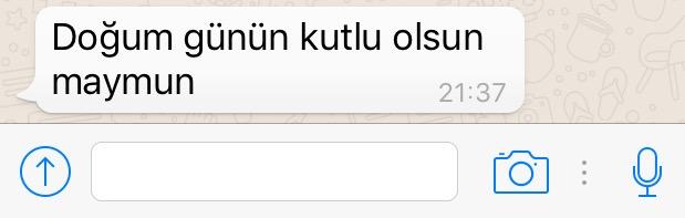 Bugün benim doğum günüm?