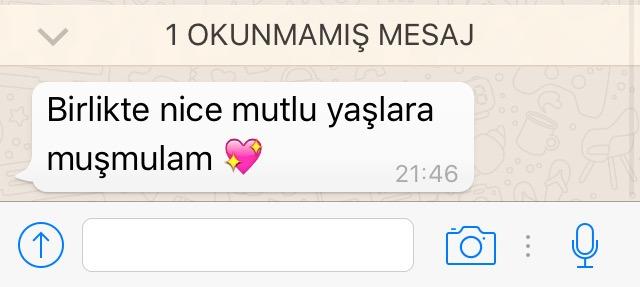 Bugün benim doğum günüm?