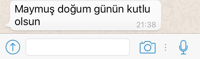 Bugün benim doğum günüm?