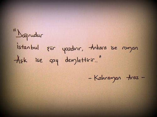 Çay içen var mı?