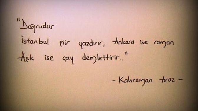 Çay içen var mı?