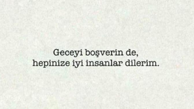 Geceler sizin için ne ifade ediyor?