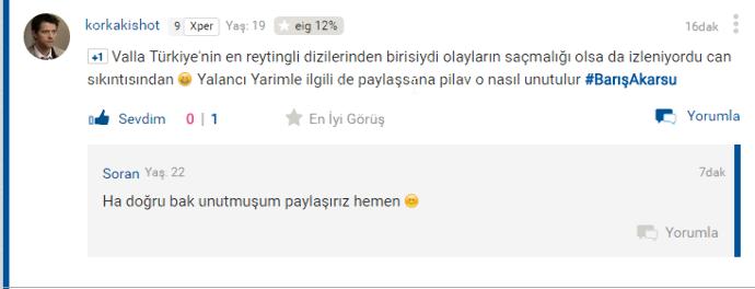 Yalanci Yarim Dizisini Hatırlayanlar Burada Mı ( Seni De Unutmadık Barış Akarsu ) ?