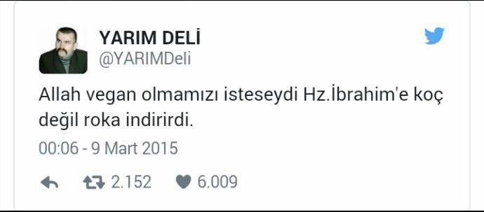 Vejetaryen misiniz? Değil misiniz?