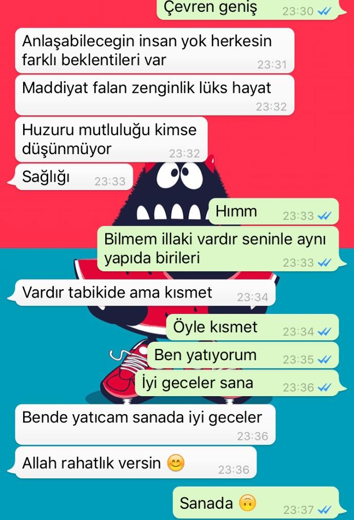 Bu konuşmadan ne çıkarıyorsunuz?