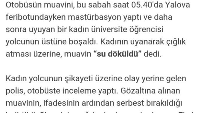 Metro turizm rezilligine bakar misiniz ya?