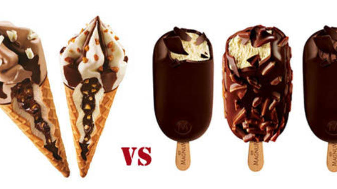 Cornetto mu? Magnum mu?