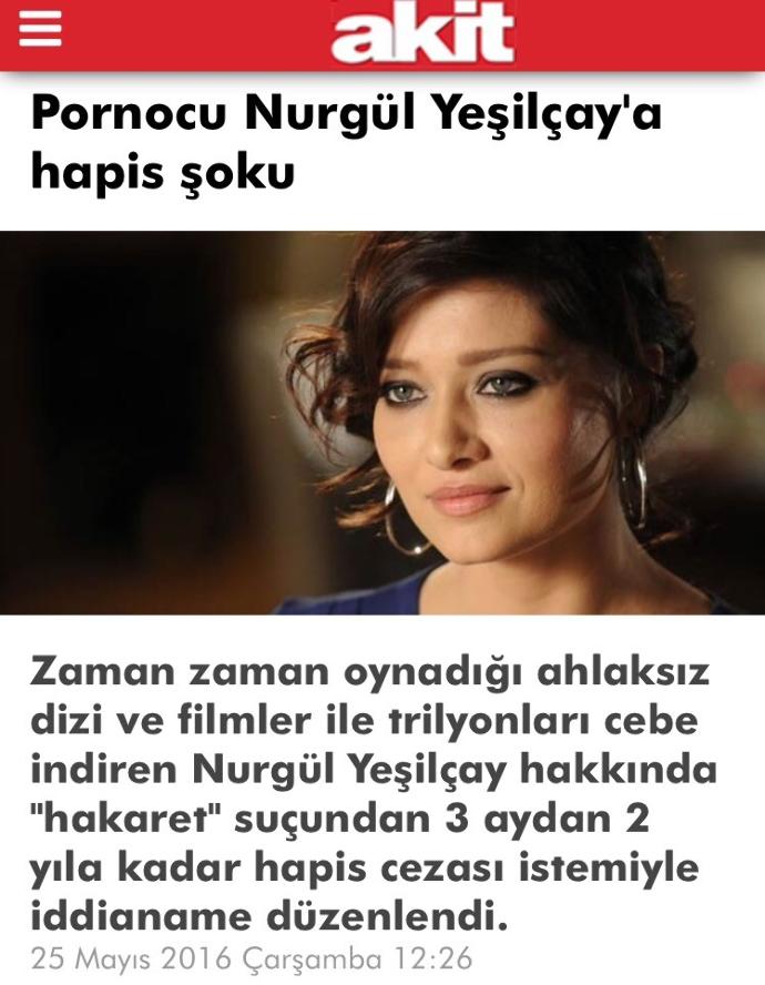 Akit gazetesinin yaptığı yakıştırma hakkında ne düşünüyorsunuz ?
