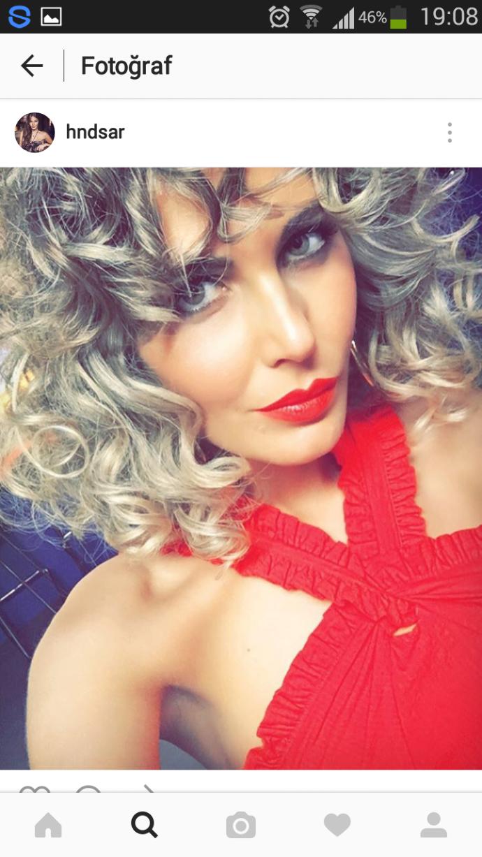 Adrina limaya gerek yok hande sarıoğlu gibi biri olsun hayatımda taparım ona?