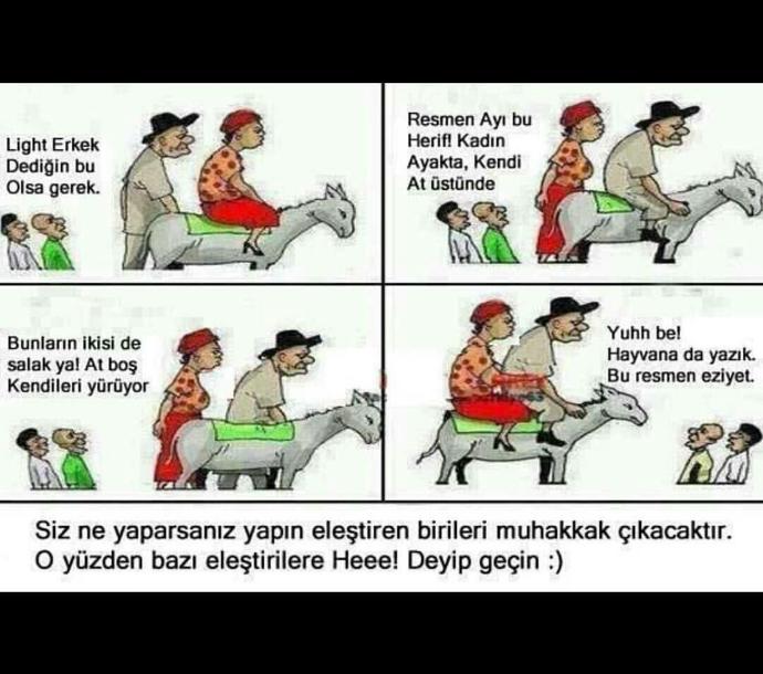 Ne yaparsak yapalım insanlara yaranmayacağız mi ?