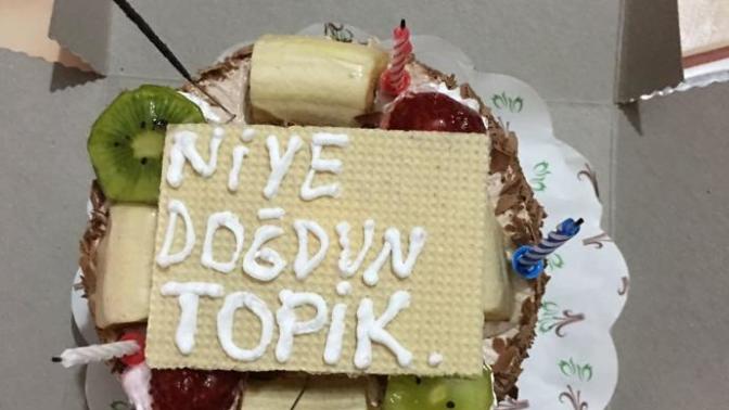 Abime Özel Doğum Günü Pastası Yaptım Sizce Nasıl Olmuş Güzel Olmuş Mu?
