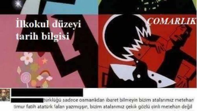 Sitedeki ilkokul tarih bilgisine sahip olan çomarlar hakkında ne dusunuyorsunuz?