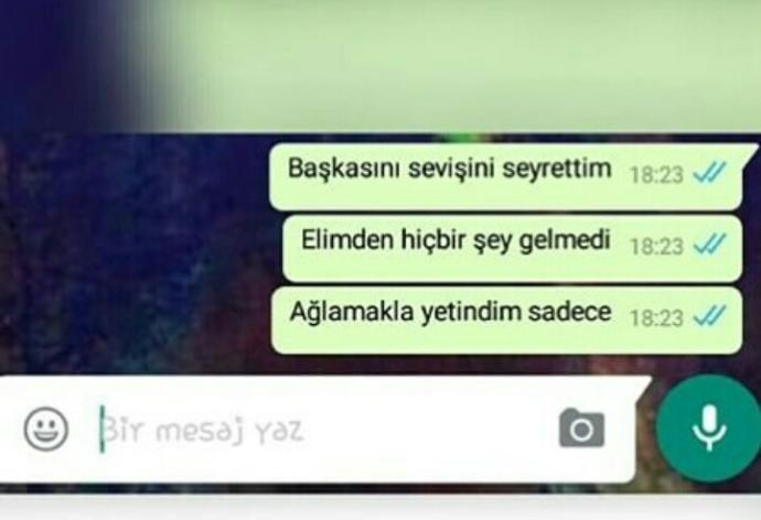 Sevdiğiniz insanın başkasını sevişini seyrettiniz mi?