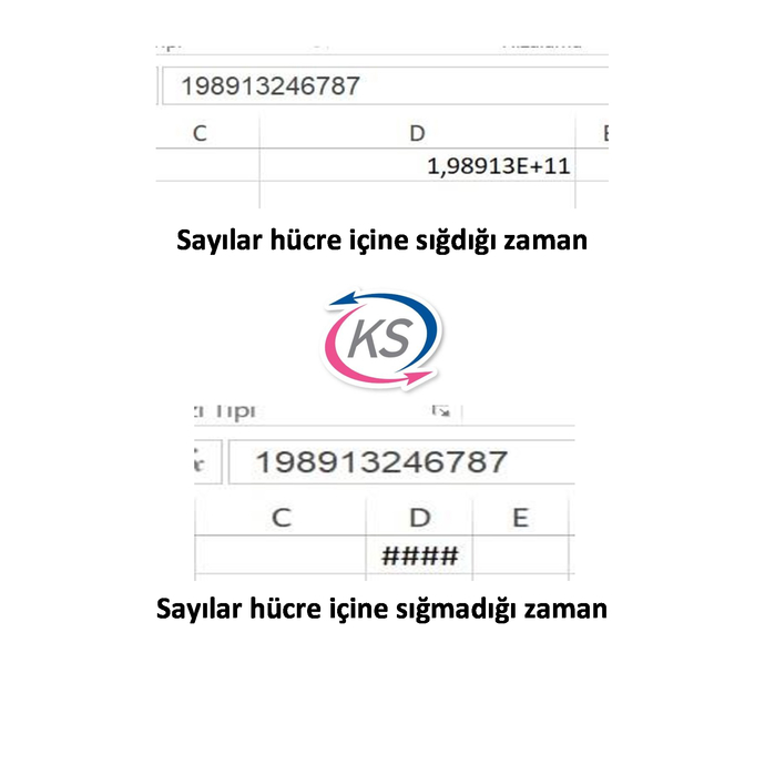 Excel'de #### Hatası Ne Demek? 