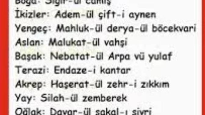 Benimki mahsulat-ı Derya sizin ki ne?
