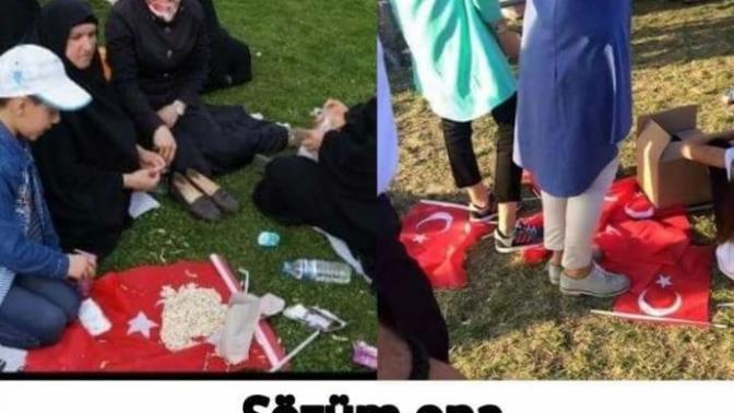 Türk bayrağına yapilan saygısızlık hakkında ne düşünüyorsunuz?