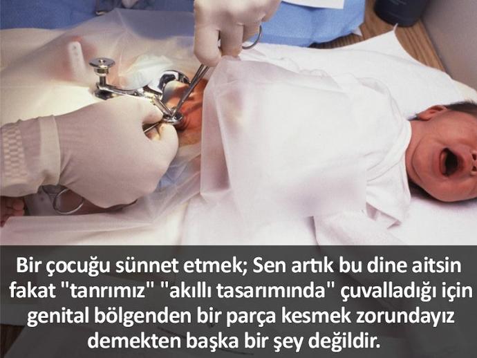 İnsan kusursuz yaratıldıysa neden gereksiz sünnet derisi var?