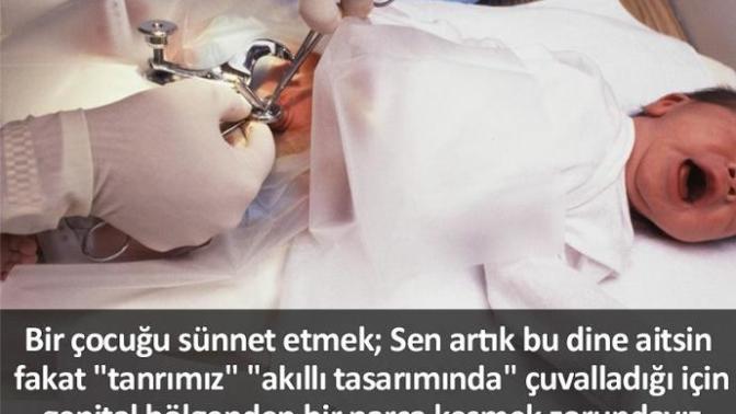 İnsan kusursuz yaratıldıysa neden gereksiz sünnet derisi var?