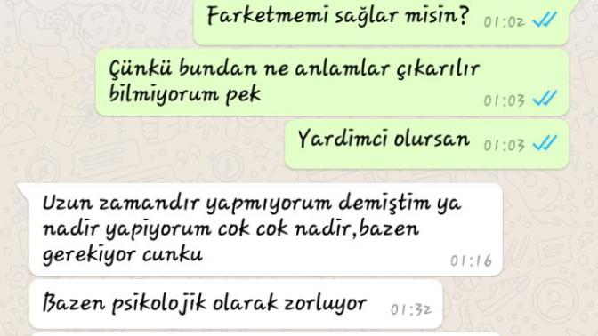 Arkadaşlar konu mastürbasyon yapmasi zaman zaman, o gün parkta şarap içtikten sonra goguslerimi ellemek istemişti sizce?