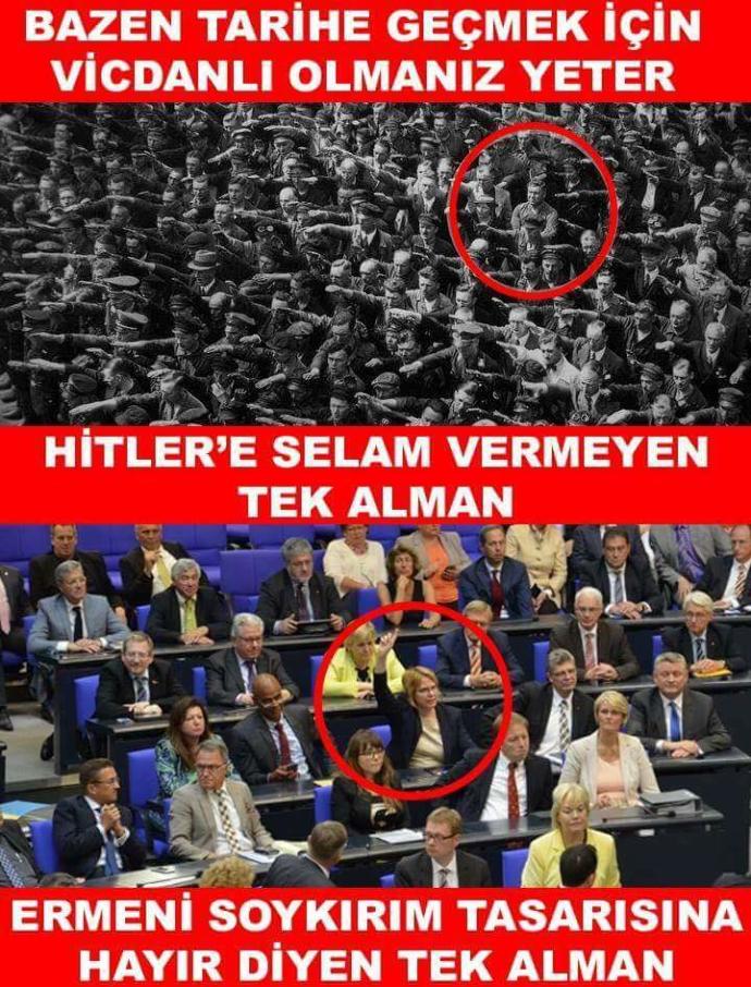 Almanya'nın var kabul ettiği aslen var olmayan soykırım kararı hakkında ne düşünüyorsunuz?