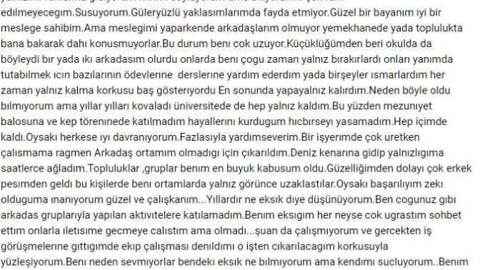 İşte , Okulda , Aktivitelerde Toplumdan Dışlanma sorunsalı , İnsan ilişkilerinde başarısızlık.. Bakar mısınız lütfen?