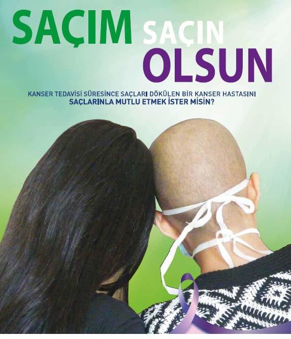 Kanserden dolayı saçları dökülen birisine saçlarınızı bağışlar mısınız?