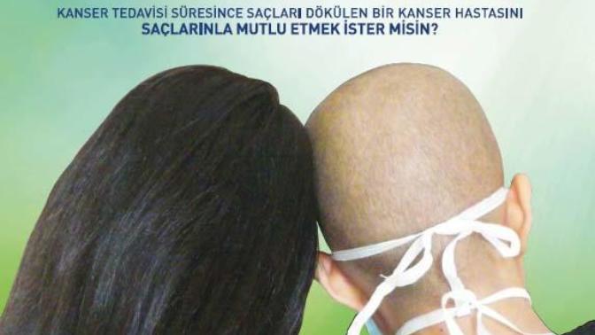 Kanserden dolayı saçları dökülen birisine saçlarınızı bağışlar mısınız?
