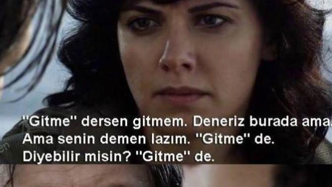 "Ben gidiyorum" dediğinde "gitme" diyebilmek midir aşk, yoksa "ben de geliyorum, yalnız gidemezsin" diyebilmek mi?